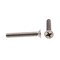 Prime-Line Machine Screw, Metric, Flat Head, Phillip Drive M6-1.0 X 40MM A2-70 Stainless Steel 10PK 9121582 - alternate 2